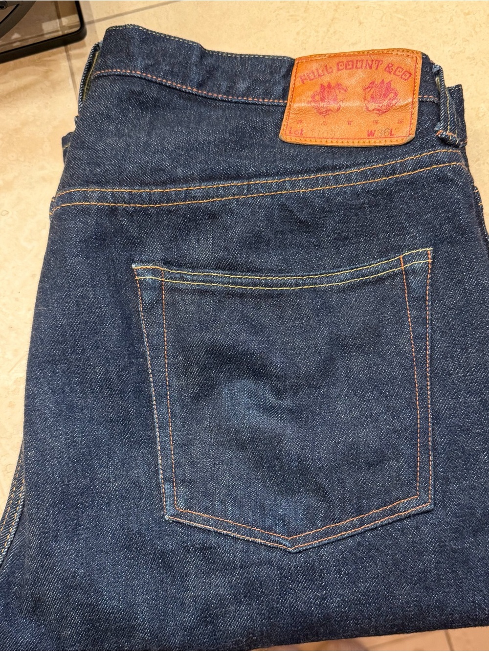 Men's Slim-Straight Japanese Denim Jeans